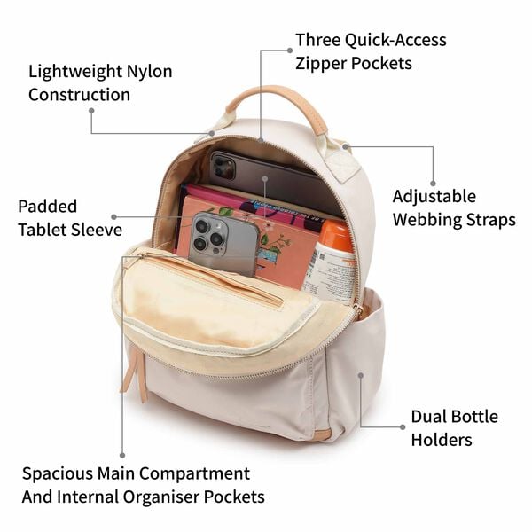 Fastrack AllDay Nylon Backpack - image number 9