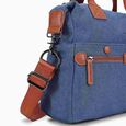 Denim Edge Satchel - image number 5
