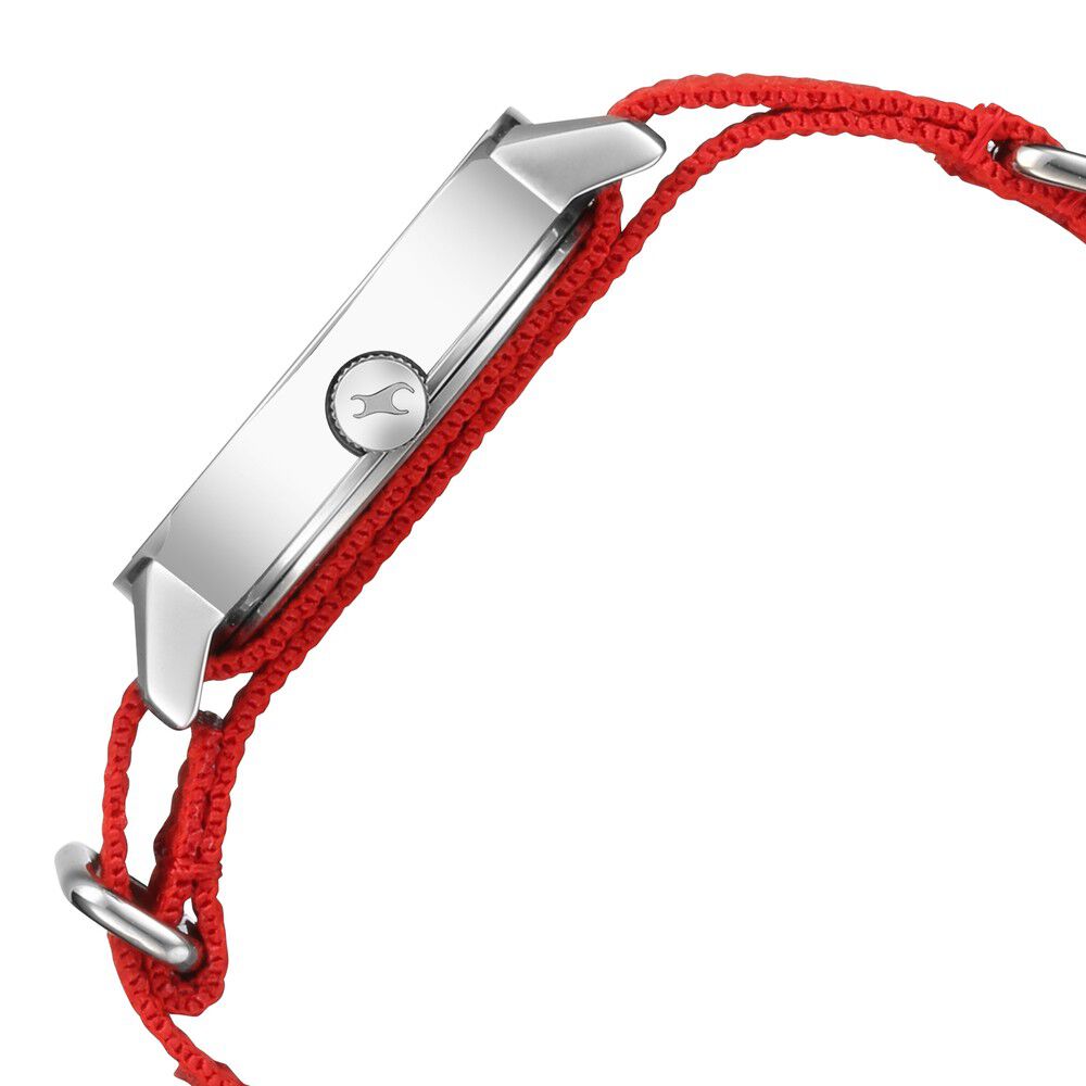 Fastrack Coca Cola Edition By Fastrack Quartz Analog Silver Dial