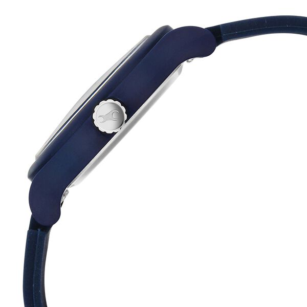 Fastrack Tees Urbanique Quartz Analog Blue Dial Silicone Strap watch For Girls - image number 3