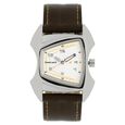 Fastrack Quartz Analog with Date Black Dial Leather Strap Watch for Guys