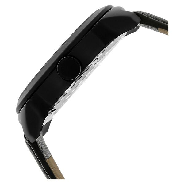 Fastrack Quartz Analog Black Dial Leather Strap Watch for Guys - image number 2