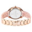 Fastrack Younique Quartz Analog Pink Color Mother Of Pearl Dial Acetate And Metal Strap Watch For Girls - image number 5