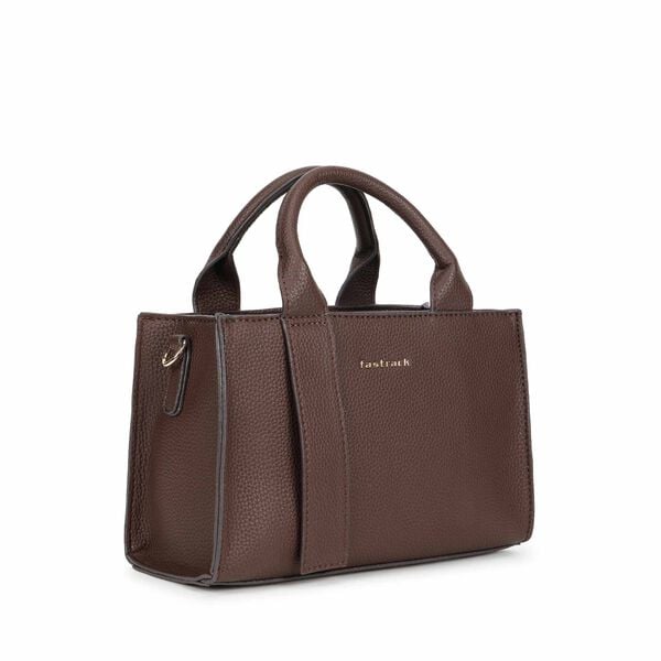 Chic brown satchel - image number 2