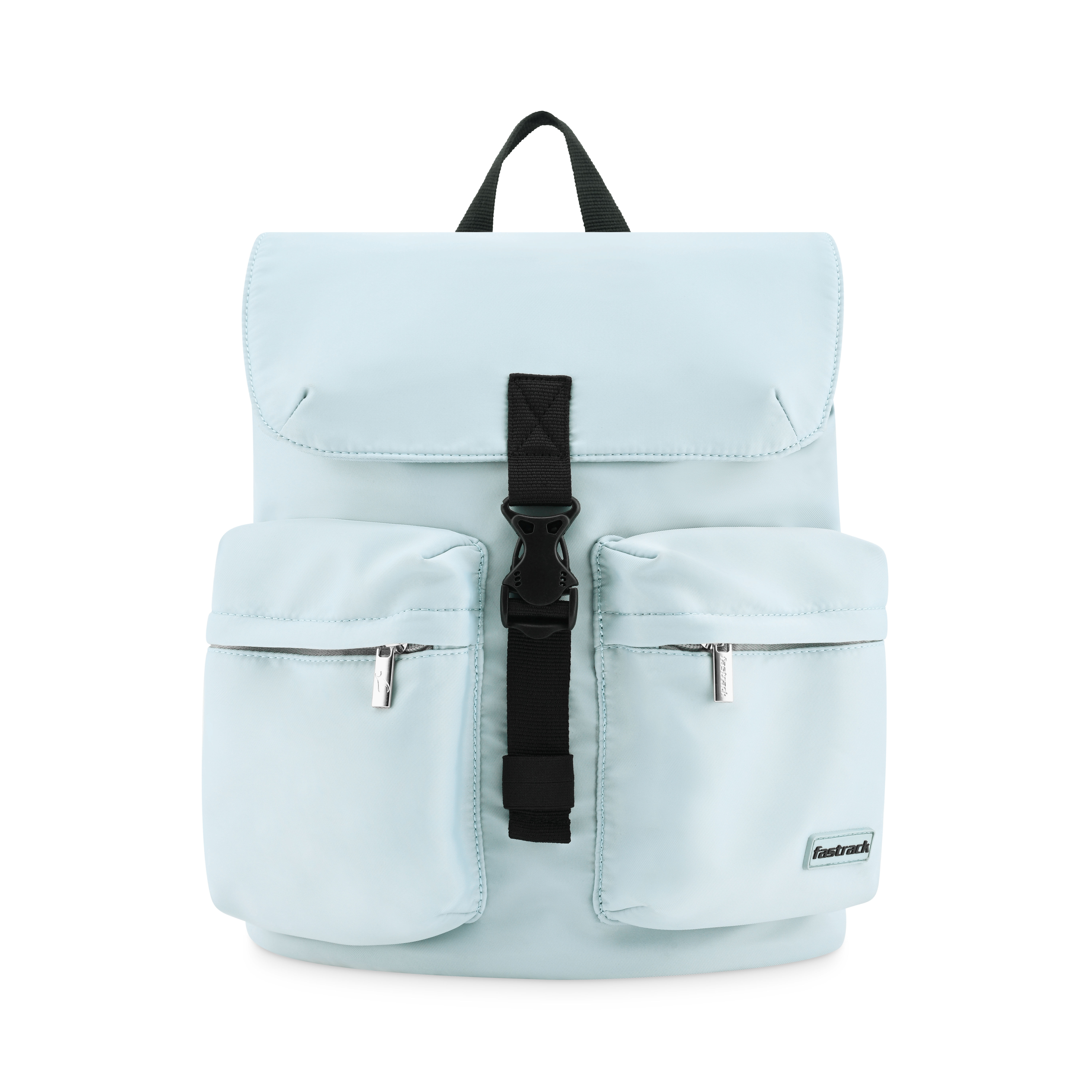 Buy Online Fastrack Silver Grey Backpack for Girls f24sbplan24gy1 Fastrack