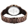 Vyb Maverick By Fastrack Quartz Analog Brown Dial Brown Stainless Steel Strap Watch For Guys - image number 6