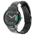 Fastrack Loopholes Quartz Analog with Date Black Dial Stainless Steel Strap Watch for Girls - image number 1