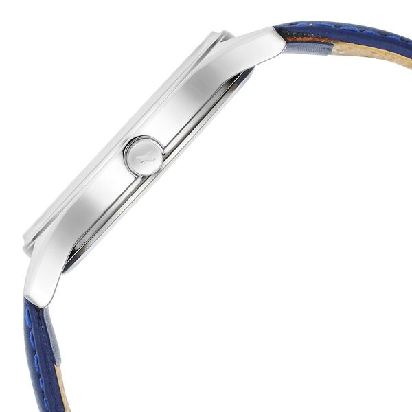 Fastrack Stunners Quartz Analog Blue Dial Leather Strap Watch for Guys - image number 3