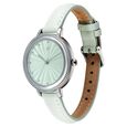 Fastrack Stunners X Quartz Analog Green Dial Leather Strap Watch For Girls - image number 2