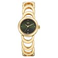 Vyb Bliss By Fastrack Quartz Analog Green Dial Golden Metal Strap Watch For Girls - image number 0