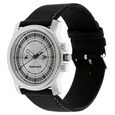 Fastrack Quartz Analog Silver Dial Leather Strap Watch for Guys - image number 1
