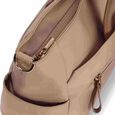 Nylon edit laptop tote -  beige - image number 7