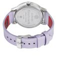 Fastrack Sunburn Quartz Analog Purple Dial Leather Strap Watch for Girls - image number 4