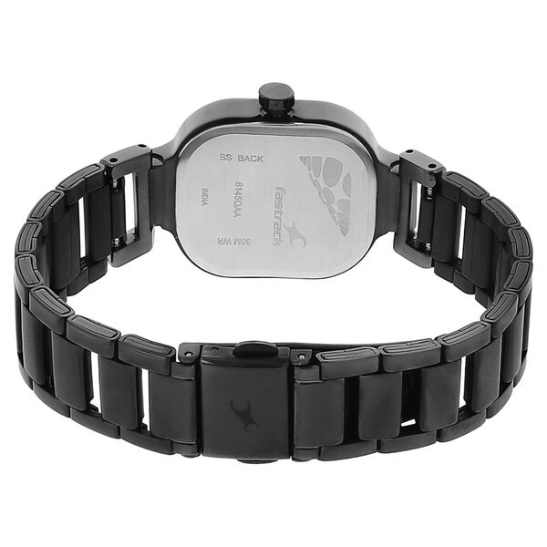 Fastrack Motorheads Quartz Analog Black Dial Stainless Steel Strap Watch for Girls - image number 3