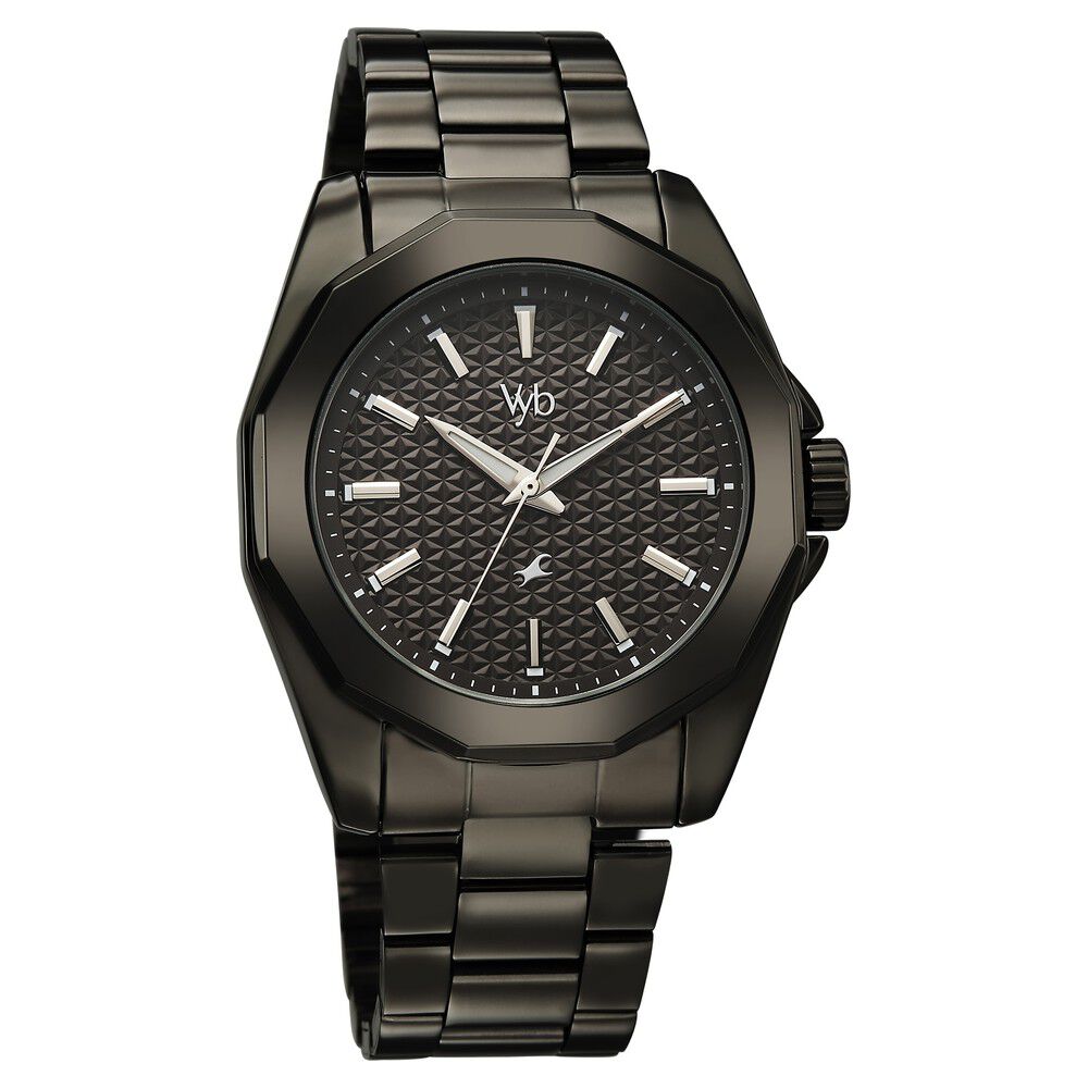 Buy Online Vyb Challenger By Fastrack Quartz Analog Grey Dial Grey