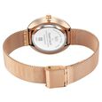 Fastrack Vyb Iconique Quartz Analog Black Dial Rose Gold Metal Strap Watch For Women - image number 4