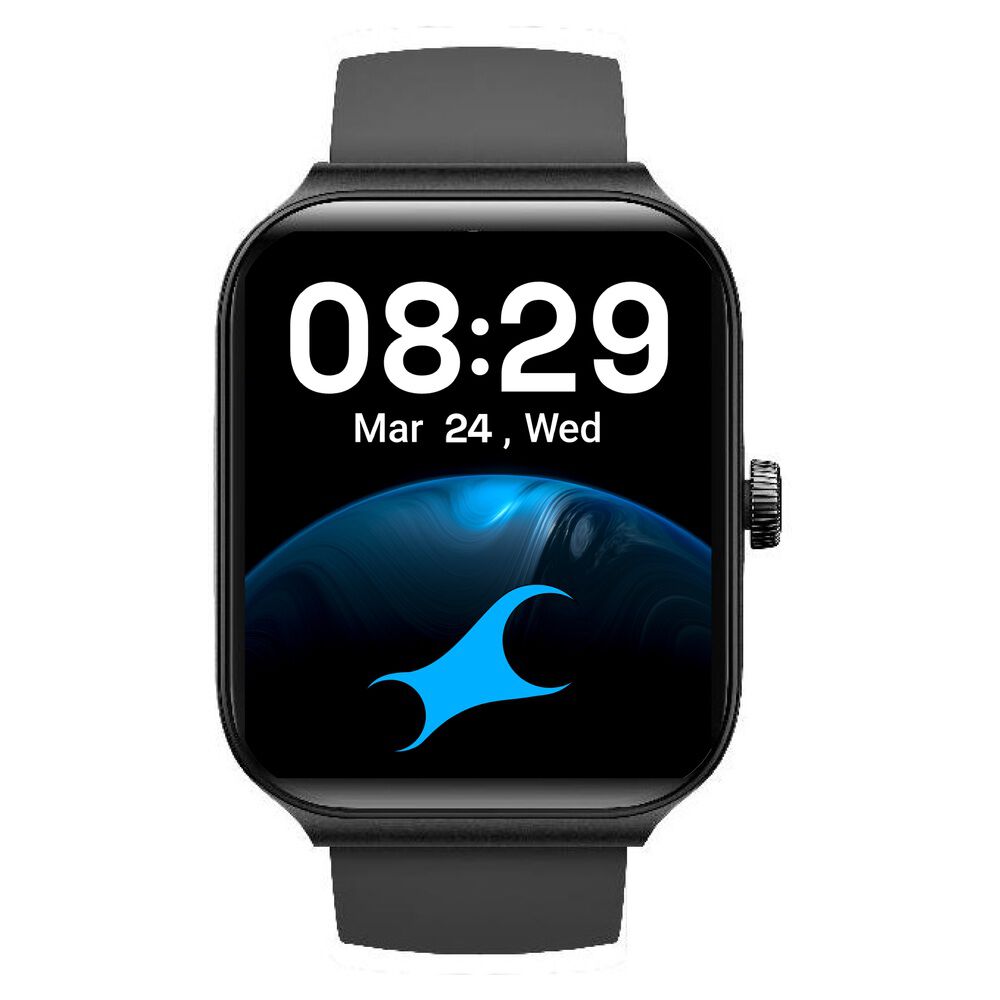 Fastrack reflex smartwatch black band 2025