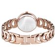 Vyb Successor By Fastrack Quartz Analog Pink Dial Rose Gold Metal Strap Watch For Girls - image number 5
