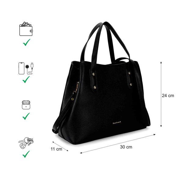 Fastrack Classic Large Satchel Bag - image number 8