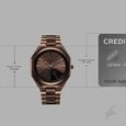 Fastrack 9 to Fine Analog with Brown Dial Metal Strap Watch for Guys - image number 3