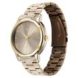 Fastrack Vyb Phantom Quartz Analog Khaki Dial Metal Strap Watch For Guys - image number 4