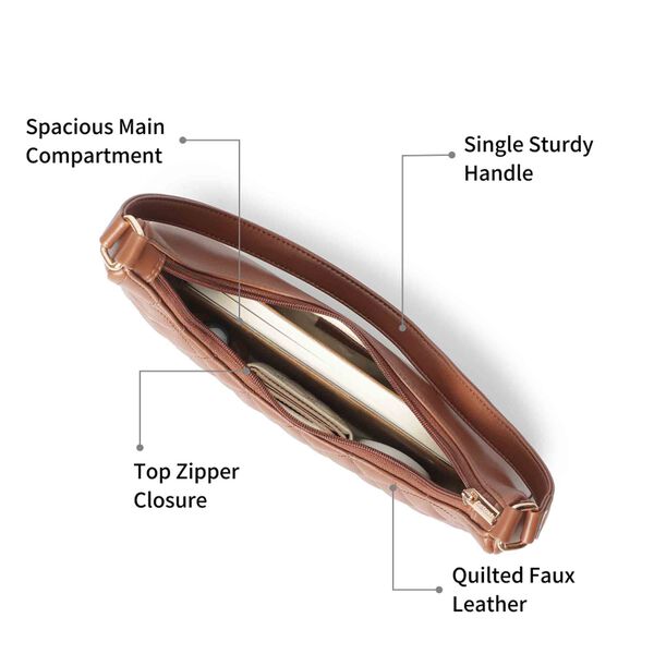 Fastrack Quilted Crush - tan - image number 9