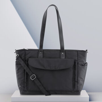 Fastrack All-Day Nylon Tote in Black