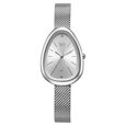 Vyb Prodigy By Fastrack Quartz Analog Silver Dial Metal Strap Watch For Girls - image number 2