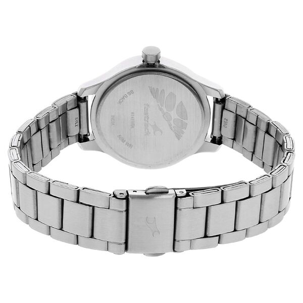 Fastrack Quartz Analog White Dial Stainless Steel Strap Watch for Girls - image number 3