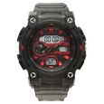 Fastrack StreetStyle Quartz Analog Digital Black Dial Translucent Blue Polyether Strap Watch For Guys
