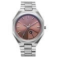 Fastrack 9 to Fine Analog with Brown Dial Metal Strap Watch for Guys