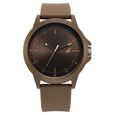 Fastrack Tees Urbanique Quartz Analog Brown Dial Silicon Strap Watch For Guys - image number 0
