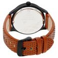 Fastrack Loopholes Quartz Analog with Date Black Dial Leather Strap Watch for Guys - image number 4