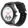 Fastrack Tees Quartz Analog White Dial Silicone Strap Unisex Watch - image number 1