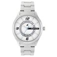 Fastrack Loopholes Quartz Analog with Date White Dial Stainless Steel Strap Watch for Guys - image number 0