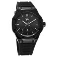 Fastrack Vyb Rebel Quartz Analog Black Dial Black Color Silicone Strap Watch For Guys - image number 2