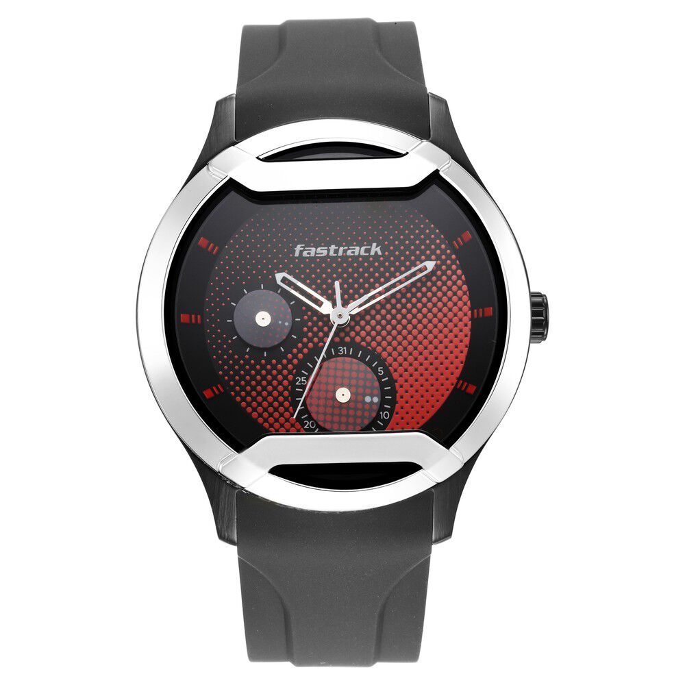 Fastrack men's analog watch model no ng3099sp04c clearance