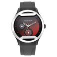 Fastrack Urban Bounce Quartz Analog Black Dial Silicone Strap Watch for Guys - image number 2