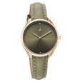 Fastrack Stunners Quartz Analog Green Dial Green Leather Strap Watch For Girls - image number 1