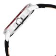 Fastrack Stunners X Quartz Analog Black Dial Leather Strap Watch For Guys - image number 3
