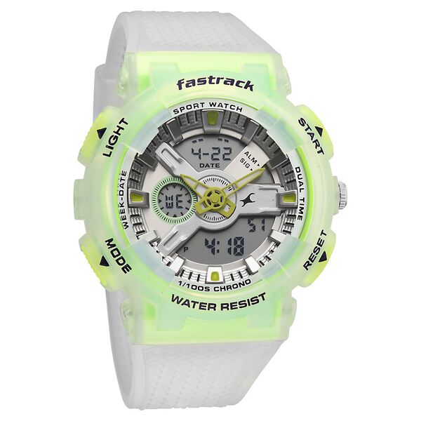 Fastrack Streetstyle Ana Digi watch with Transparant look for Guys - image number 2