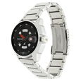 Fastrack Quartz Analog with Date Black Dial Stainless Steel Strap Watch for Guys - image number 1
