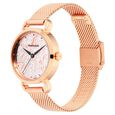 Fastrack Animal Print Quartz Analog Bicolour Dial Stainless Steel Strap Watch for Girls - image number 3