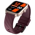 Fastrack Rave FX2 with 4.64 cm UltraVU HD Display, SingleSync BT Calling, Functional Crown with Wine Red Strap - image number 2