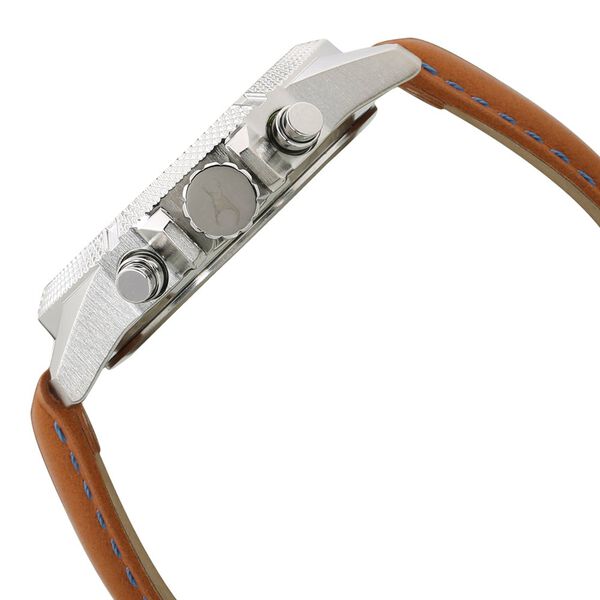 Fastrack Loopholes Quartz Multifunction Black Dial Leather Strap Watch for Guys - image number 2