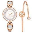 Fastrack Pulse Quartz Analog Silver Dial Metal Strap Watch For Girls - image number 0