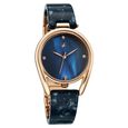Fastrack Younique Quartz Analog Blue Mother Of Pearl Dial Two Toned Acetate & Metal Strap Watch For Girls - image number 1