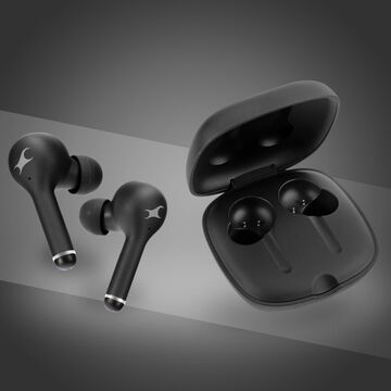 Reflex Tunes Truly Wireless Black Ear Buds with 40 Hrs battery life
