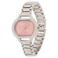Fastrack Quartz Analog Pink Dial Metal Strap Watch for Girls - image number 1