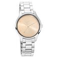 Fastrack Tripster Quartz Analog Rose Gold Dial Stainless Steel Strap Watch for Girls - image number 1